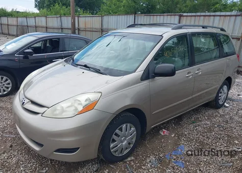 2006 Toyota Sienna Ce из США, поврежденный, VIN 5TDZA23C06S466121